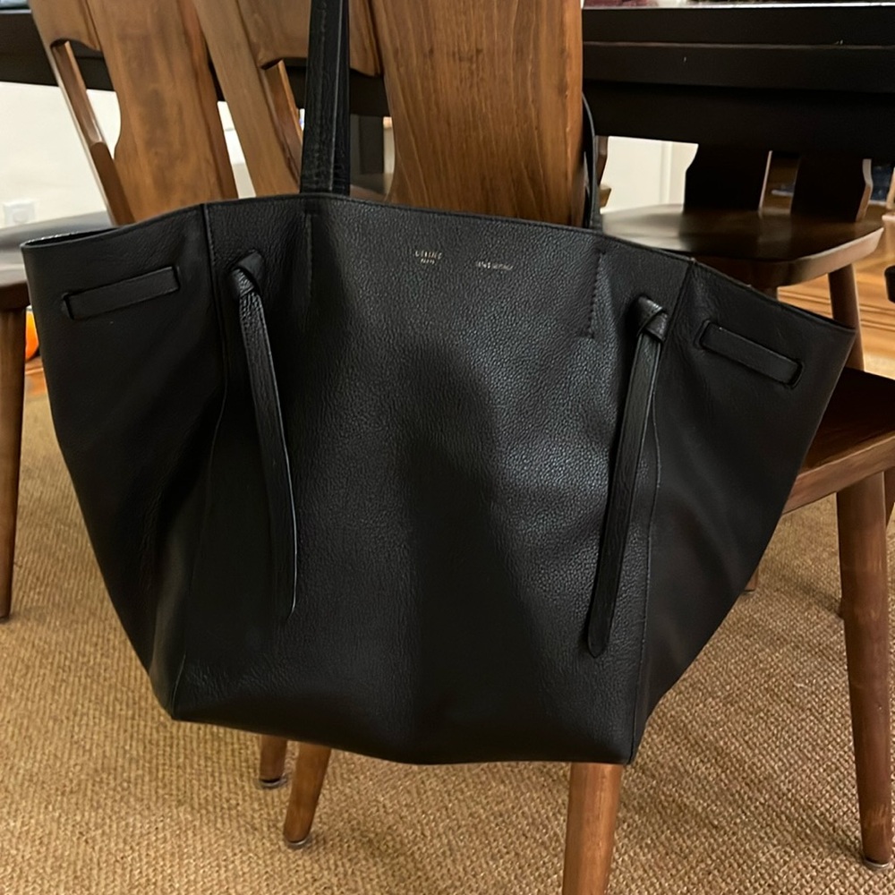 Celine small cabas phantom black
